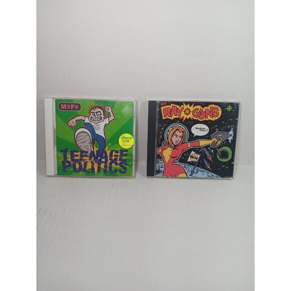 MxPx Teenage Politics And The Rayguns Talentless Fools Lot Of 2 Cds Punk Rock - Picture 1 of 6